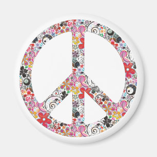 Imán Paz de poder de las flores