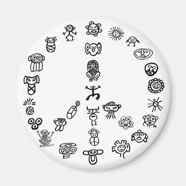 Imán Paz de Taino (Frente)