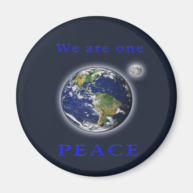 Imán Paz en la Tierra (Frente)