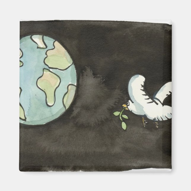 Imán Paz en la Tierra (Frente)