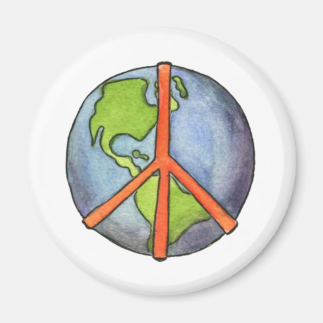 Imán Paz en la Tierra (Frente)