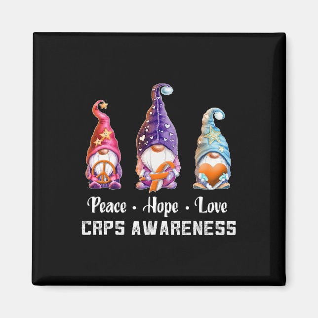 Imán Paz Esperanza Amor Gnomps Conciencia (Frente)