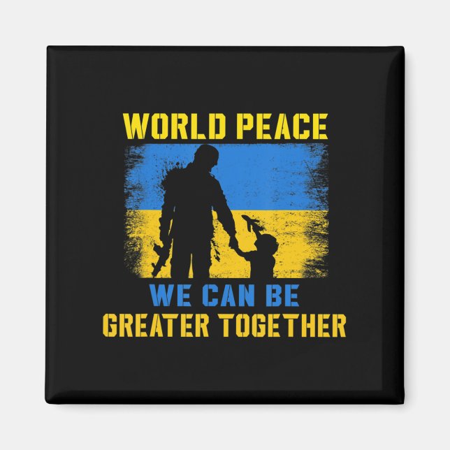 Imán Paz Mundial Podemos Ser Mayores Juntos Yo Me Defie (Frente)