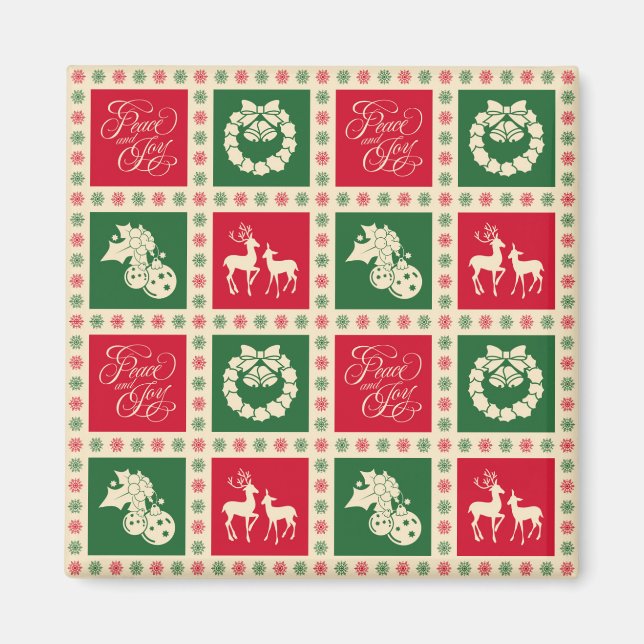 Imán Paz y alegría (Frente)