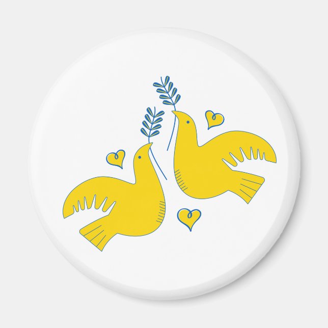 Imán Paz y amor (Frente)