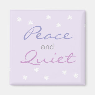 Imán Paz y palabras tranquilas (Lilac)