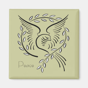 Imán Peace Dove