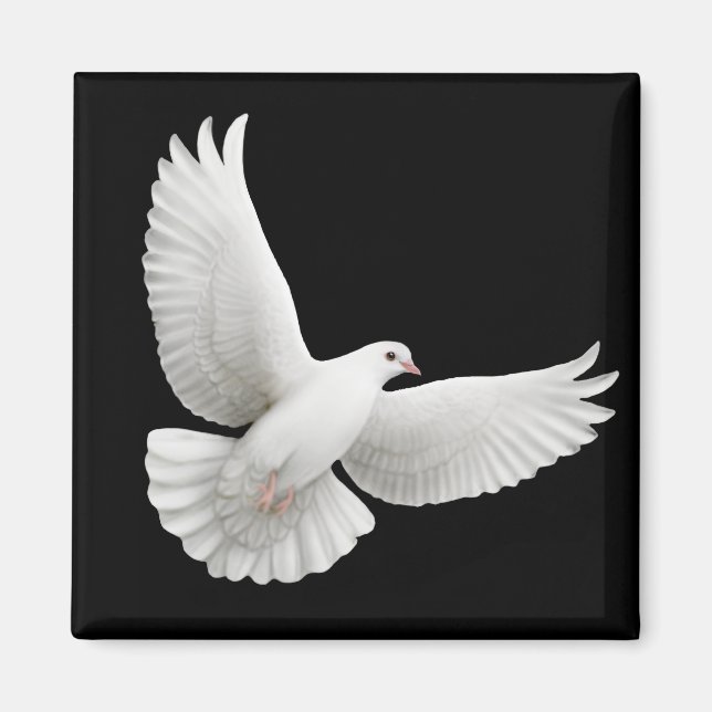 Imán Peace Dove Magnet (Frente)