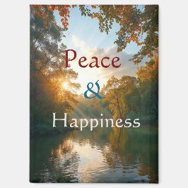 Imán Peace & Happiness Magnet