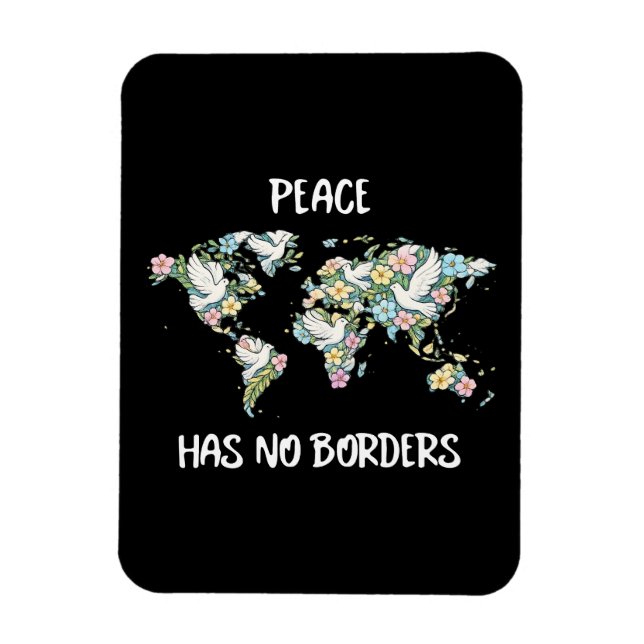 Imán Peace Has No Borders (Vertical)