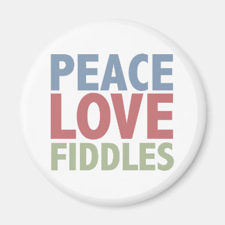 Imán Peace Love Fiddle