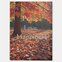 Imán Peace Love Happiness Magnet