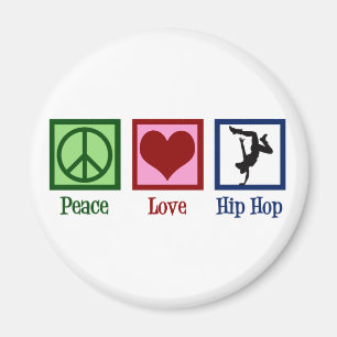 Imán Peace Love Hip Hop