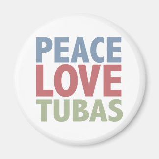 Imán Peace Love Tubas