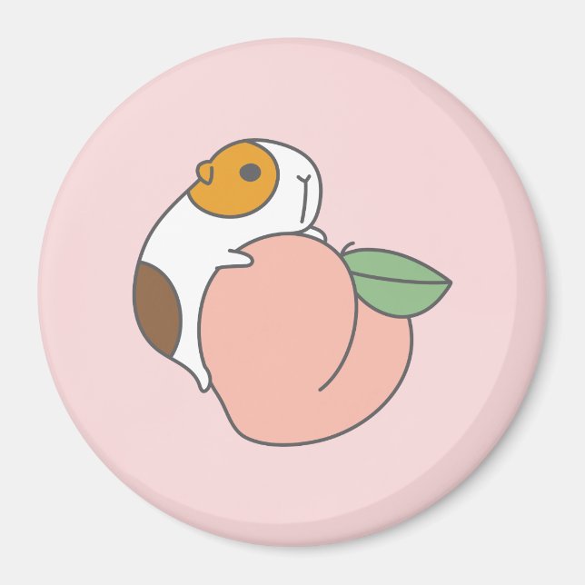 Imán Peach and Guinea (Frente)
