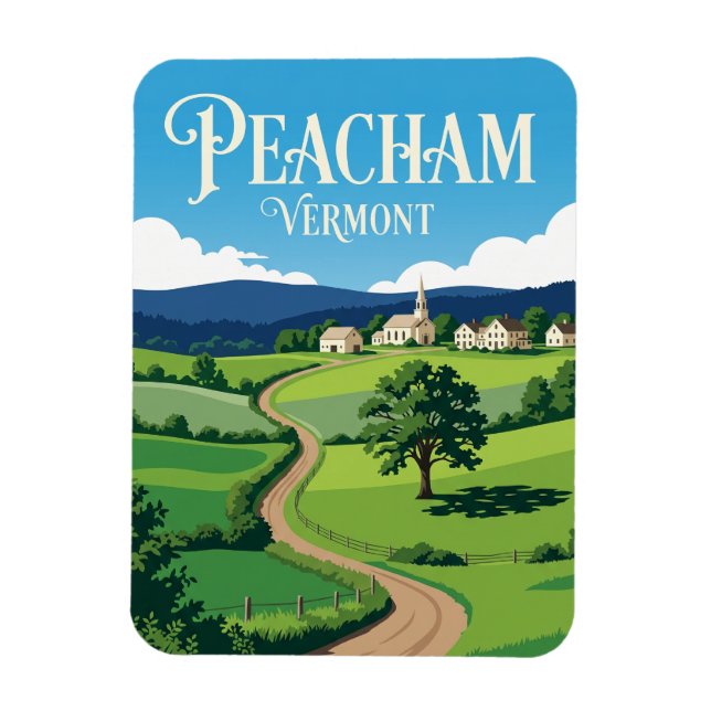 Imán Peacham EE. UU. (Vertical)
