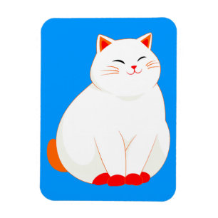 Imán Peaches, el Gato Sonriente