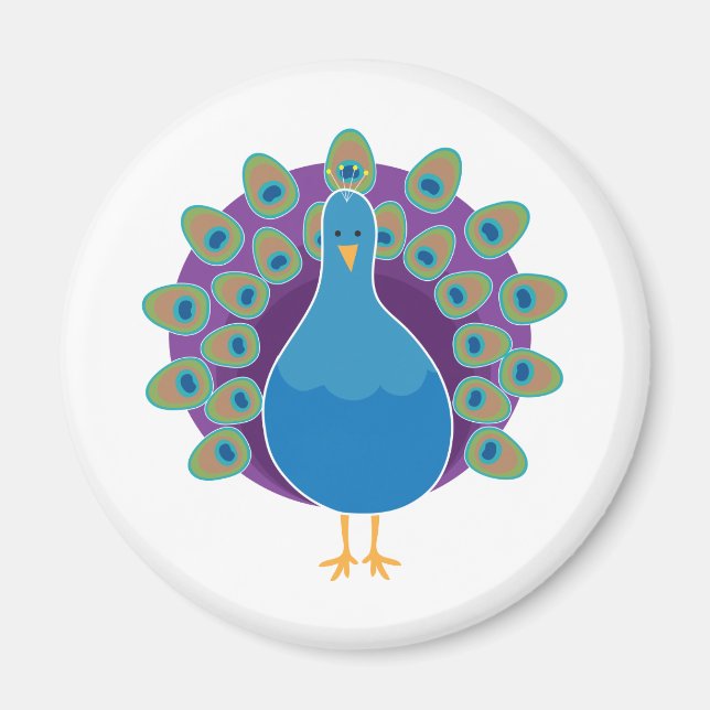 Imán Peacock (Frente)