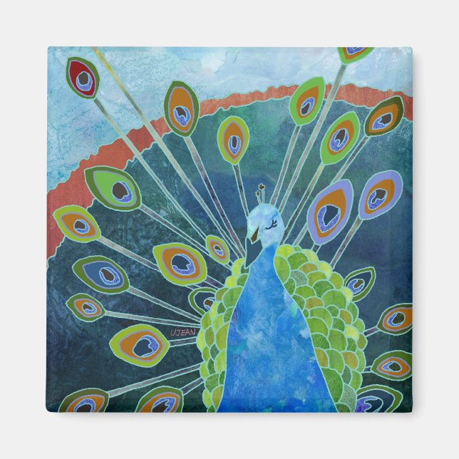 Imán Peacock (Frente)