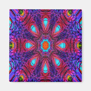 Imán Peacock Mandala......
