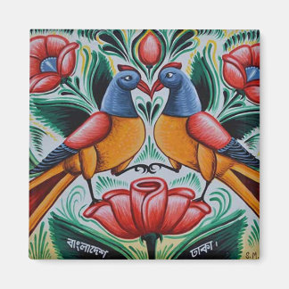 Imán Peacock rickshaw art