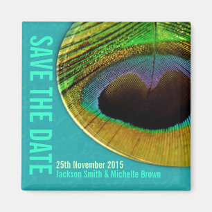 Imán Peacock salve la fecha del Aqua Magnet