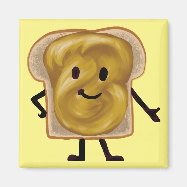 Imán Peanut Butter Sandwich Buddy (Frente)