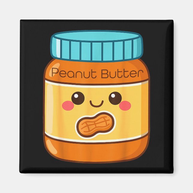 Imán Peanut Butter Shirt Adult Men Women Kids Jelly Cos (Frente)