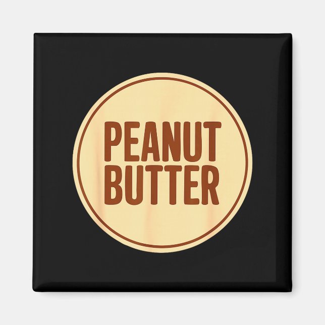 Imán Peanut Butter Shirt Adult Men Women Kids Jelly Cos (Frente)