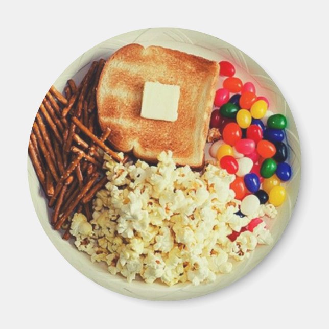 Imán Peanuts Charlie Brown Thankending Meal Magnet (Frente)