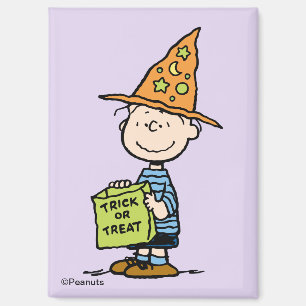 Imán Peanuts Linus Mago Truco o Trato