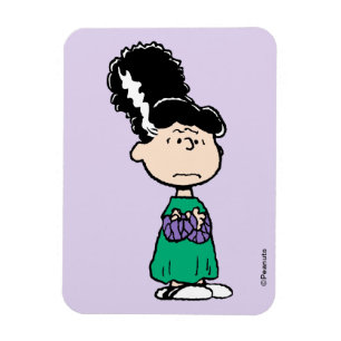 Imán Peanuts Lucy Novia de Frankenstein Halloween
