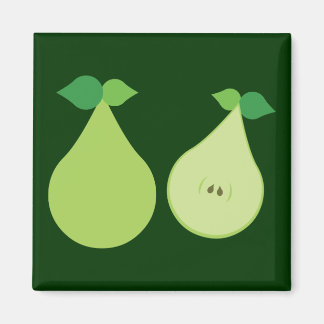 Imán Pear verde moderno