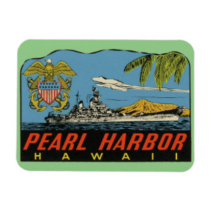 Imán Pearl Harbor, Hawaii Viajes de época flexibles