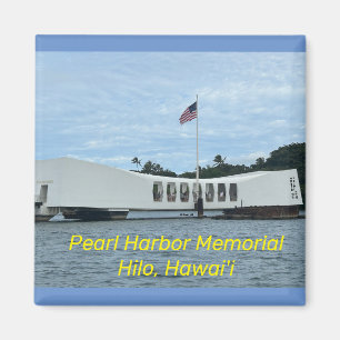 Imán Pearl Harbor Memorial Magnet