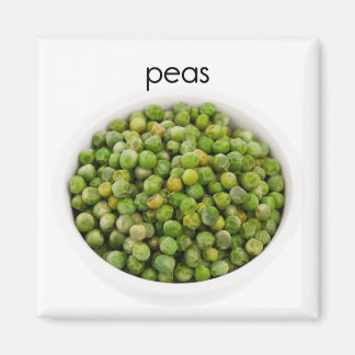 Imán Peas Refrigerator Magnet