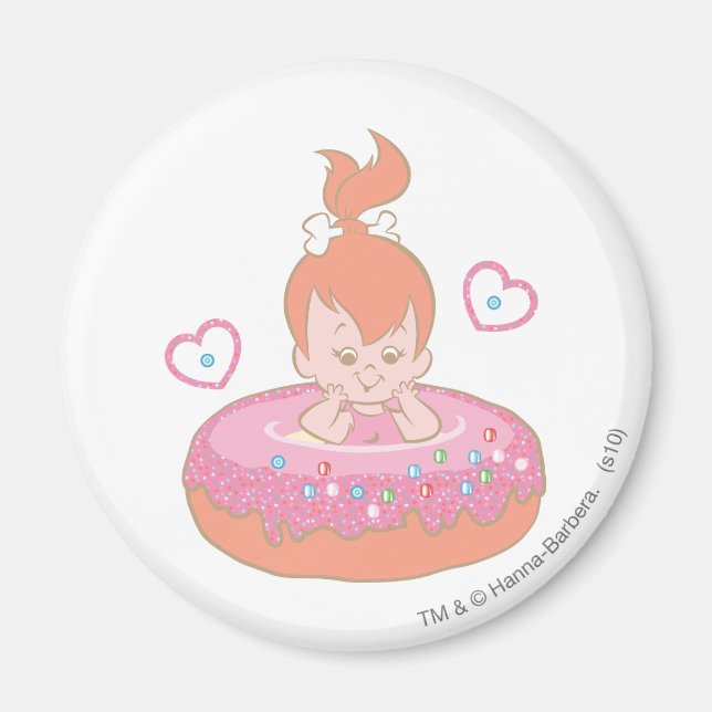 Imán PEBBLES™ en Donut (Frente)