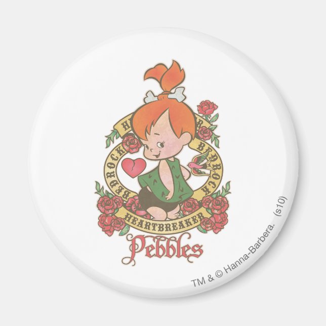Imán PEBBLES™ Heartbreaker (Frente)