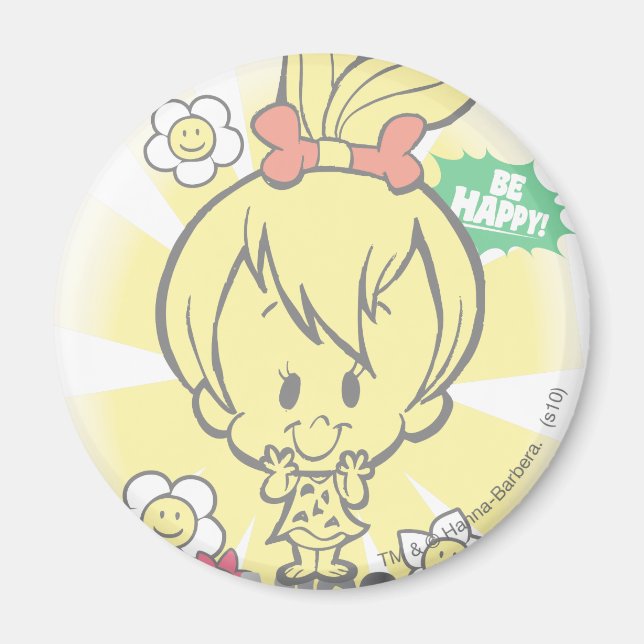 Imán PEBBLES™ Miss Maravillosa (Frente)