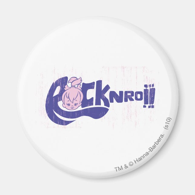 Imán PEBBLES™ Rock N Roll (Frente)