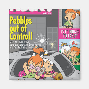 Imán PEBBLES™ y Bam Bam fuera del control