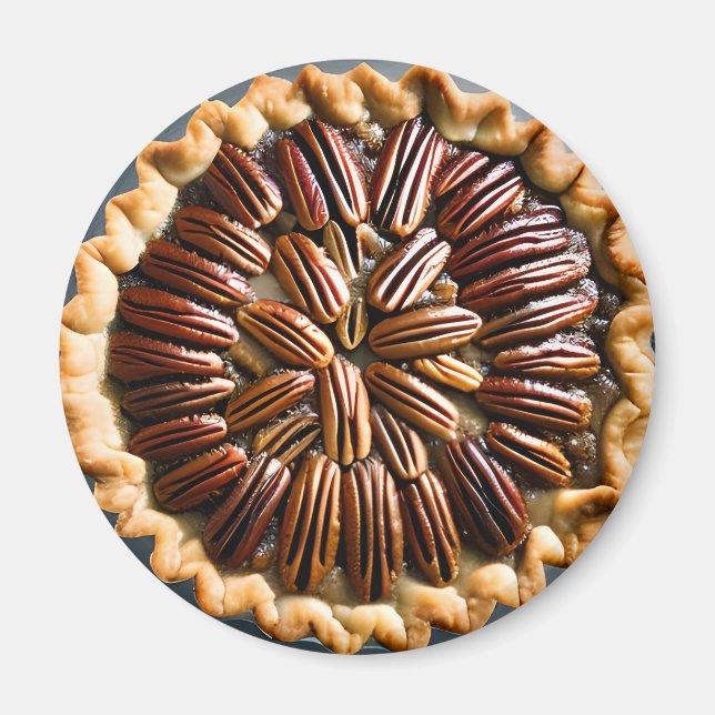Imán Pecan Pie Food (Frente)