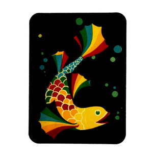 Imán peces coloridos ‘n burbujas