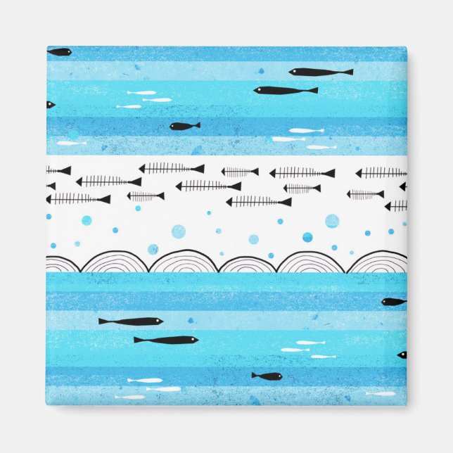 Imán Peces en el mar (Frente)