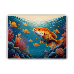 Imán Peces en el mar