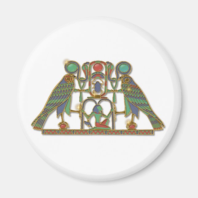 Imán Pectoral de Dios de Egipto (Frente)