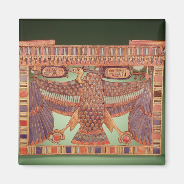 Imán Pectoral de pilón decorado con buitre (Frente)