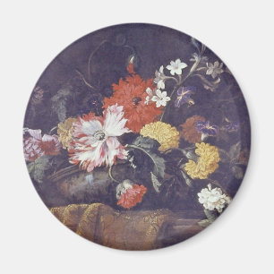 Imán Pedazo de flor anaranjado - amapolas…, Jean