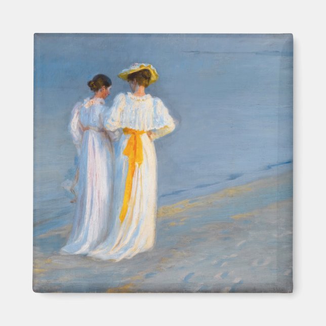 Imán Peder Severin Kroyer - Anna Ancher y Marie Kroyer (Frente)