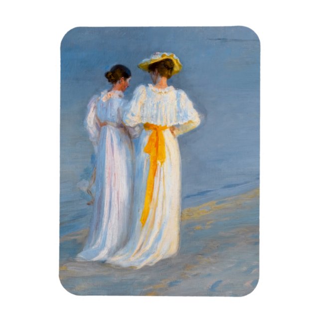 Imán Peder Severin Kroyer - Anna Ancher y Marie Kroyer (Vertical)